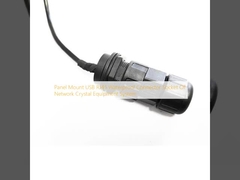 パネルマウント USB RJ45 防水接続 ネットワーク・クリスタル・機器システムのソケット