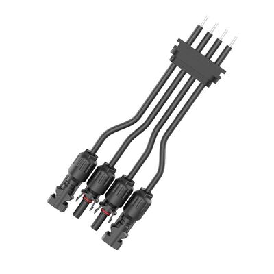 購入 PA66 ナイロン IP68 防水 MC4 太陽光電池コネクタ 300V 高電圧融合保護 オンライン製造