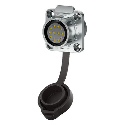 IP68防水 M20オーバーモールドケーブルコネクタ、最大32A電流、ネジなし接続